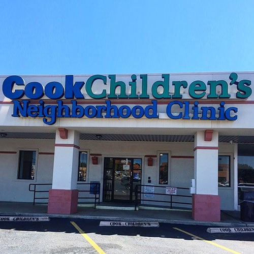 Cook Children's Neighborhood Clinic Arlington Building